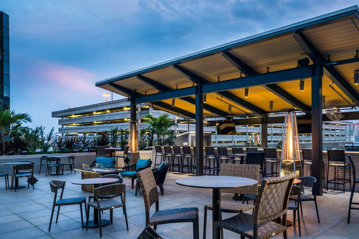 Patio bar