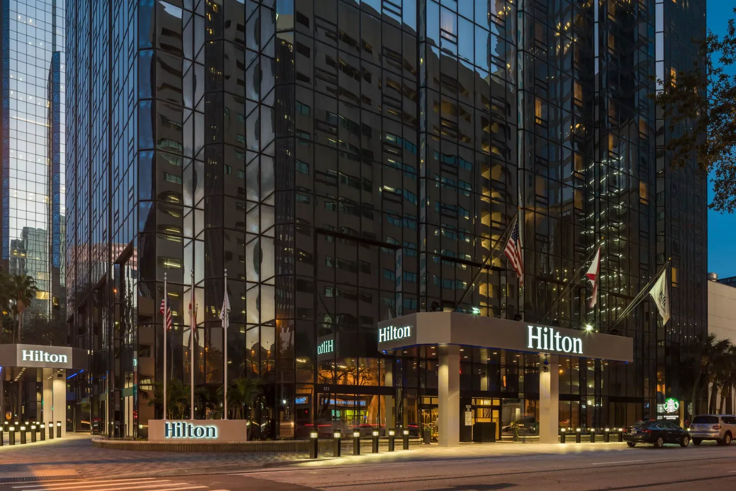 Hotel entrance